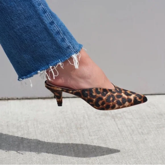 Kitten Heel Mules